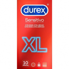 DUREX - PRESERVATIVOS SENSITIVE XL 10 UNIDADES