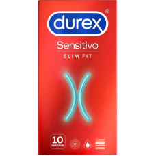 DUREX - SENSITIVO SLIM FIT 10 UNIDADES