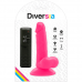 DIVERSIA - FLEXÍVEL VIBRAÇÃO VIBRAÇÃO 17 CM - ROSA