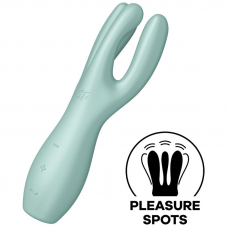 SATISFYER - VIBRADOR THREESOME 3 MENTA