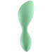 SATISFYER - APLICATIVO DE PLUGUE VIBRATÓRIO TRENDSETTER VERDE