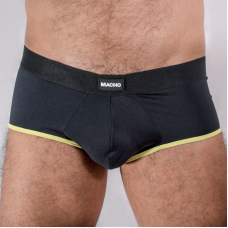 MACHO - MS24A CUECA BRIEF AMARELO ESCURO S