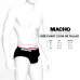 MACHO - CUECA MS24R VERMELHO ESCURO S