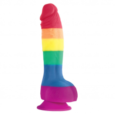 ORGULHO - BANDEIRA LGBT DILDO 15 CM