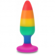 ORGULHO - BANDEIRA LGBT PLUG HUNK 10,5 CM