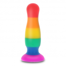 ORGULHO - BANDEIRA LGBT PLUG FELIZ STUFER 12 CM