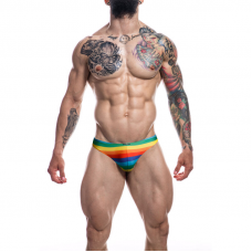 CUT4MEN - LOW RISE BRIEF RAINBOW S