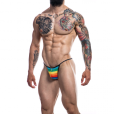 CUT4MEN - G-STRING PROVOCATIVE RAINBOW XL