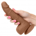 CALIFORNIA EXOTICS - PREGOS DE SILICONE 15.24 CM CASTANHO