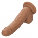 CALIFORNIA EXOTICS - PREGOS DE SILICONE 15.24 CM CASTANHO