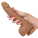 CALIFORNIA EXOTICS - PREGOS DE SILICONE 20.32 CM CASTANHO