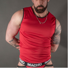 MACHO - T-SHIRT VERMELHA S/M