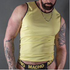 MACHO - T-SHIRT AMARELO S/M