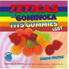 DIABLO GOLOSO - GLITTER ASSORTED GUMMY TEETICS