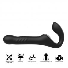 IBIZA - VIBRADOR SEM ALAS DE CONTROLE REMOTO