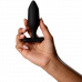 JE JOUE - VIBRADOR ANAL PLUG ONYX PRETO