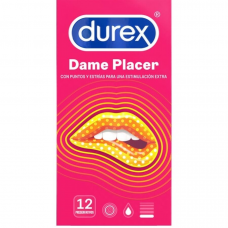 DUREX - PLACADOR DAME 12 UNIDADES