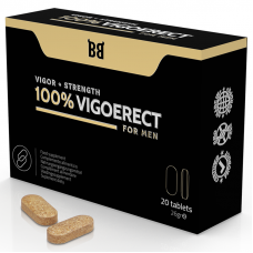 BLACK BULL - 100% VIGOERECT VIGOR + FORÇA PARA HOMENS 20 COMPRIMIDOS