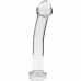 NEBULA SERIES BY IBIZA - MODELO 11 DILDO VIDRO BOROSILICADO 16 X 3 CM TRANSPARENTE