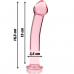 NEBULA SERIES BY IBIZA - MODELO 11 DILDO VIDRO BOROSILICADO 16 X 3 CM ROSA