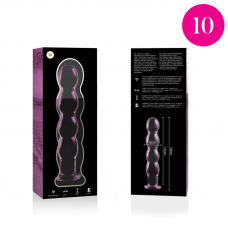 NEBULA SERIES BY IBIZA - MODELO 10 DILDO VIDRO BOROSILICADO 16,5 X 3,5 CM ROSA