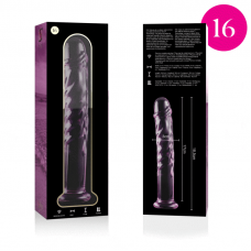 NEBULA SERIES BY IBIZA - MODELO 16 DILDO VIDRO BOROSILICADO 18,5 X 3 CM ROSA