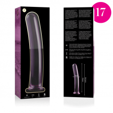 NEBULA SERIES BY IBIZA - MODELO 17 DILDO VIDRO BOROSILICADO 18,5 X 3 CM ROSA