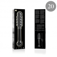 NEBULA SERIES BY IBIZA - MODELO 20 DILDO VIDRO BOROSILICADO 20,5 X 3 CM TRANSPARENTE