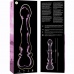 NEBULA SERIES BY IBIZA - MODELO 21 DILDO VIDRO BOROSILICADO 20,5 X 3,5 CM ROSA