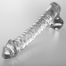 NEBULA SERIES BY IBIZA - MODELO 23 DILDO VIDRO BOROSILICADO 21,5 X 4 CM TRANSPARENTE