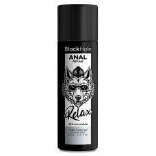 BLACK HOLE - REPARO ANAL RELAX À BASE DE ÁGUA COM HIALURON 30 ML