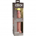 KING COCK - ELITE DILDO SILICONE REALISTA 23 CM