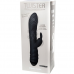 ADRIEN LASTIC - VIBRADOR TWISTER E ROTADOR MASSAGER COELHO PRETO