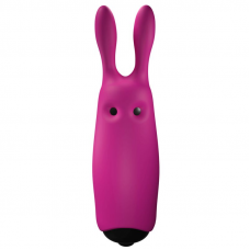 ADRIEN LASTIC - VIBRADOR DE COELHO ROSA DE BOLSO LASTIC