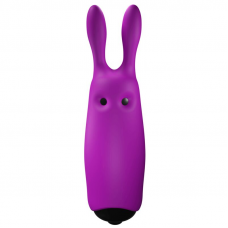 ADRIEN LASTIC - VIBRADOR DE COELHO VIOLETA DE BOLSO LASTIC