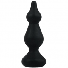 ADRIEN LASTIC - AMUSE PLUG ANAL SILICONE PRETO TAMANHO S