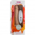 ALIVE - VIBRADOR E ROTADOR DE PÊNIS REALÍSTICO CESAR 17,5 CM