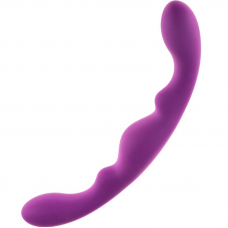 ALIVE - LUNA DILDO DUPLA PENETRAÇÃO VIOLETA SILICONE 25 CM