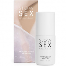 BIJOUX - SLOW SEX ÓLEO DE MASSAGEM SEXUAL COM CBD 30 ML