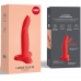 FUN FACTORY - LIMBA DILDO FLEXÍVEL VERMELHO TAMANHO M