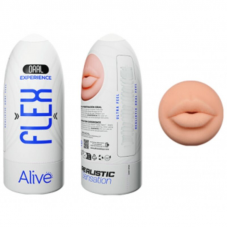 ALIVE - FLEX MASTURBADOR MASCULINO ORAL TAMANHO M