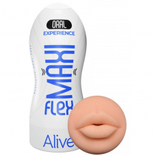 ALIVE - MAXI FLEX MASTURBADOR MASCULINO ORAL TAMANHO L