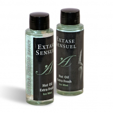 EXTASE SENSUAL - ÓLEO DE MASSAGEM COM EFEITO GELO EXTRA FRESCO 100 ML