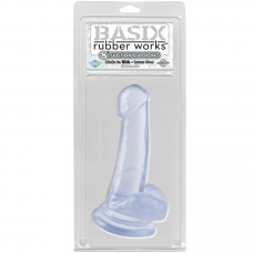 BASIX - GELATINA PÉNIS SUCO TRANSPARENTE 18 CM