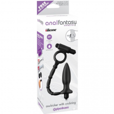 ANAL FANTASY - MINI ESTIMULADOR ANAL COM ANEL E BALA VIBRANTE