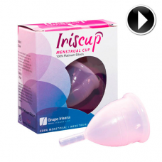 IRISCUP - COPO GRANDE DO MÊS ROSA + SACO ESTERILIZADOR GRATUITO