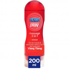 DUREX - MASSAGEM SENSUAL 2 EM 1 YLANG YLANG 200 ML