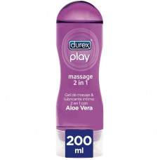 DUREX - PLAY 2-1 LUBRIFICANTE ÍNTIMO E MASSAGEM ALOE VERA