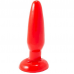 BAILE - PLUG ANAL PEQUENO VERMELHO 15 CM