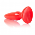 BAILE - PLUG ANAL PEQUENO VERMELHO 15 CM